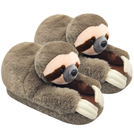 Children's sloth slippers