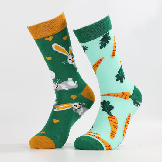 Bunny Carrot Socks-2