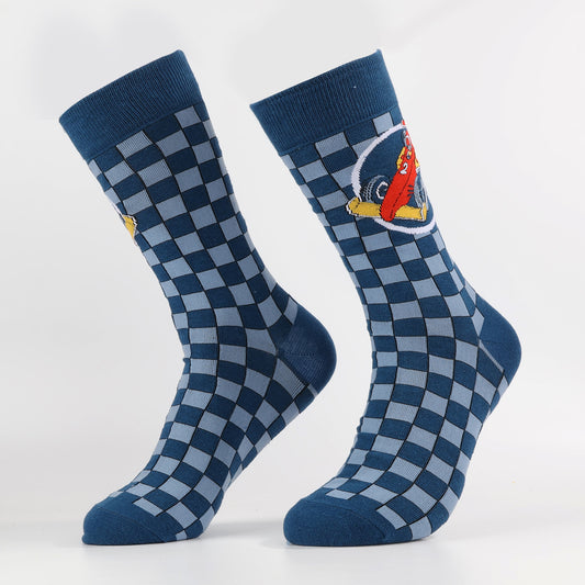 Checkered Flag Racer Socks-1