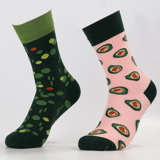 Funky Avocado Socks | Fun and stylish crew socks