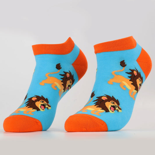 Roaring Lion Socks | Adult Funny Ankle Socks