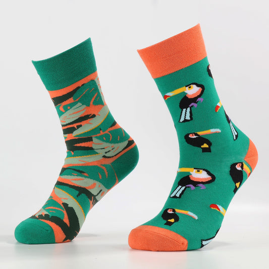Toucan Socks | Novelty Crew Socks For Women