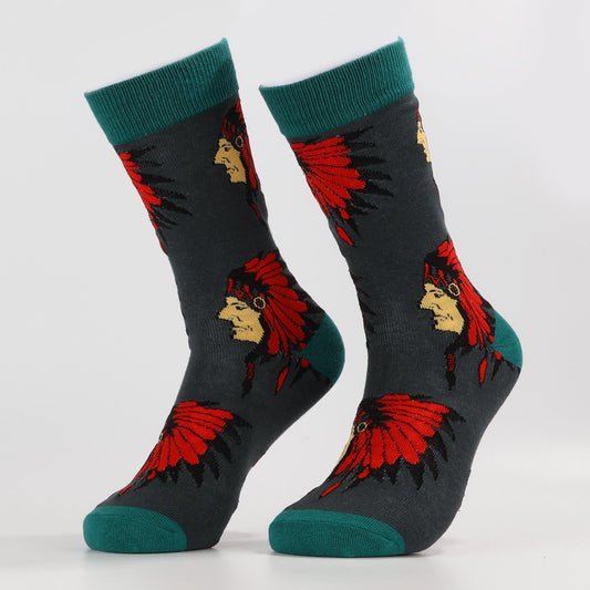 Tribal Spirit Socks | Novelty Crew Socks