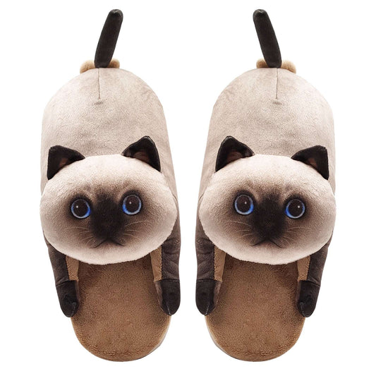 Siamese Cat Slippers